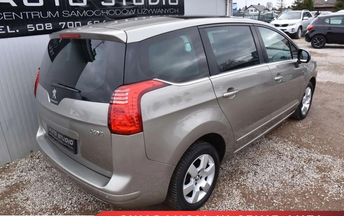 Peugeot 5008 cena 33950 przebieg: 266000, rok produkcji 2014 z Barwice małe 742
